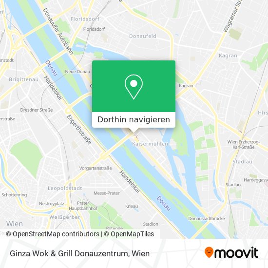 Ginza Wok & Grill Donauzentrum Karte