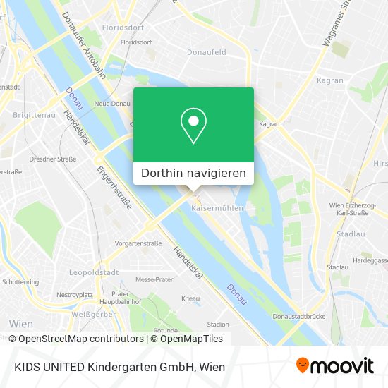 KIDS UNITED Kindergarten GmbH Karte