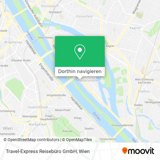 Travel-Express Reisebüro GmbH Karte