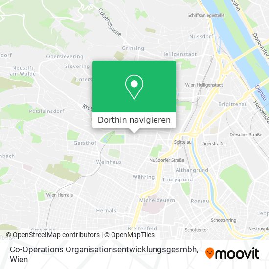 Co-Operations Organisationsentwicklungsgesmbh Karte
