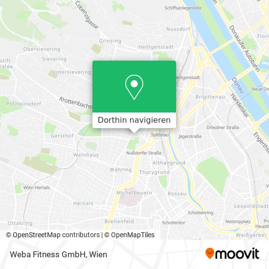 Weba Fitness GmbH Karte