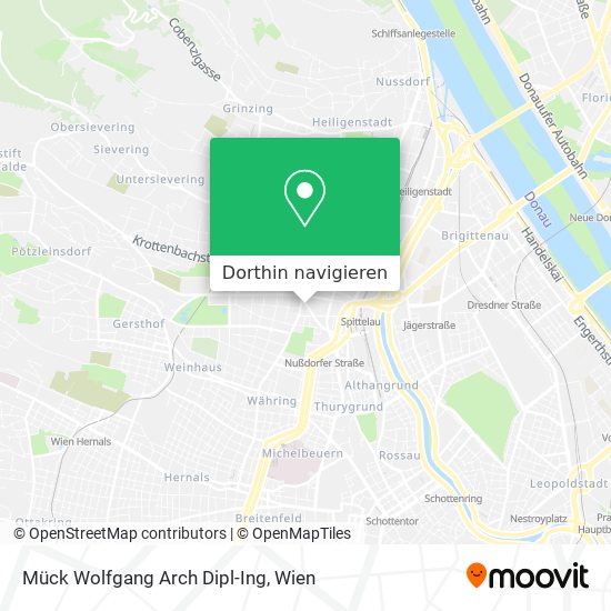 Mück Wolfgang Arch Dipl-Ing Karte