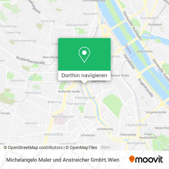 Michelangelo Maler und Anstreicher GmbH Karte
