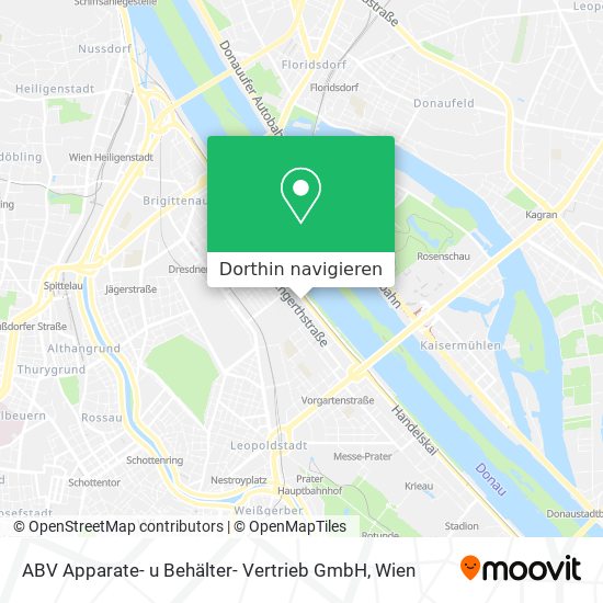 ABV Apparate- u Behälter- Vertrieb GmbH Karte