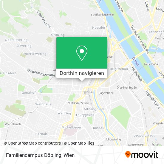 Familiencampus Döbling Karte