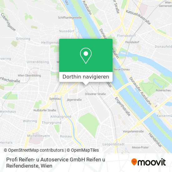 Profi Reifen- u Autoservice GmbH Reifen u Reifendienste Karte