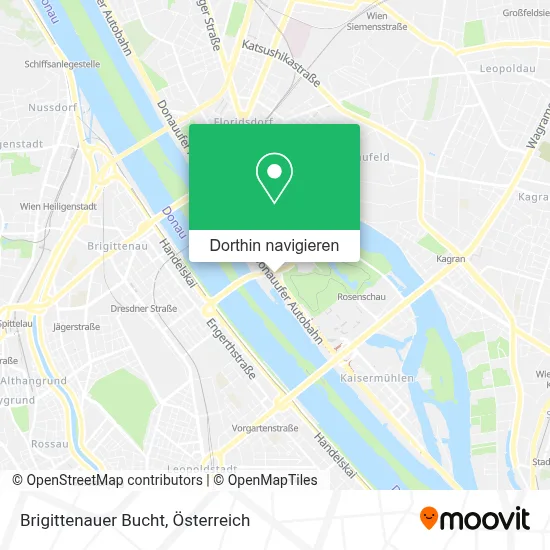 Brigittenauer Bucht Karte