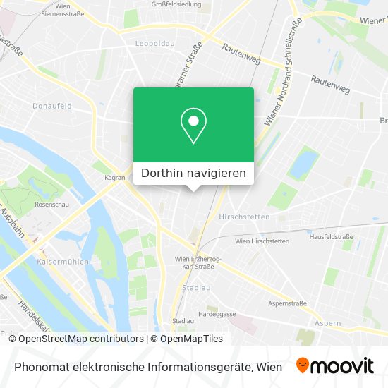 Phonomat elektronische Informationsgeräte Karte