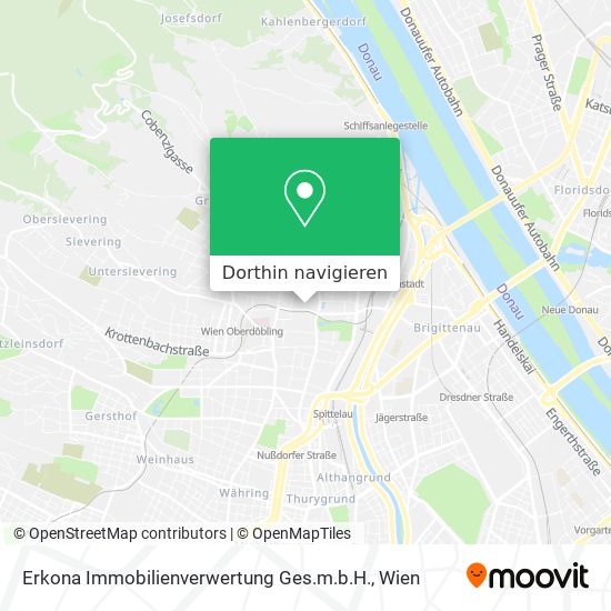 Erkona Immobilienverwertung Ges.m.b.H. Karte