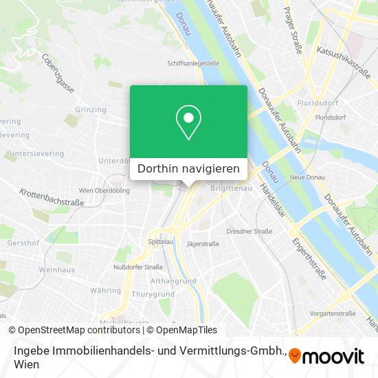 Ingebe Immobilienhandels- und Vermittlungs-Gmbh. Karte