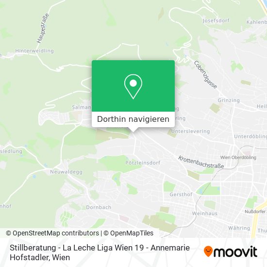 Stillberatung - La Leche Liga Wien 19 - Annemarie Hofstadler Karte