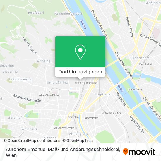 Aurohom Emanuel Maß- und Änderungsschneiderei Karte