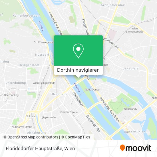 Floridsdorfer Hauptstraße Karte