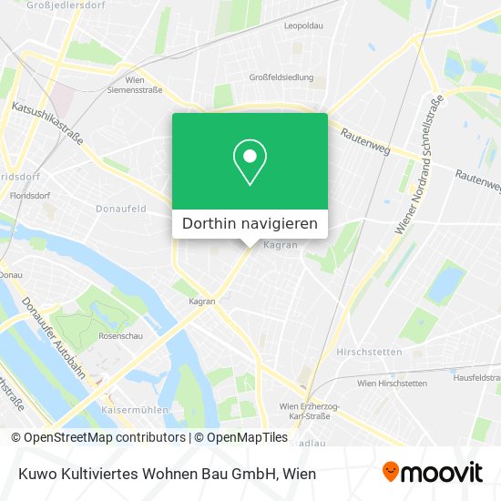 Kuwo Kultiviertes Wohnen Bau GmbH Karte