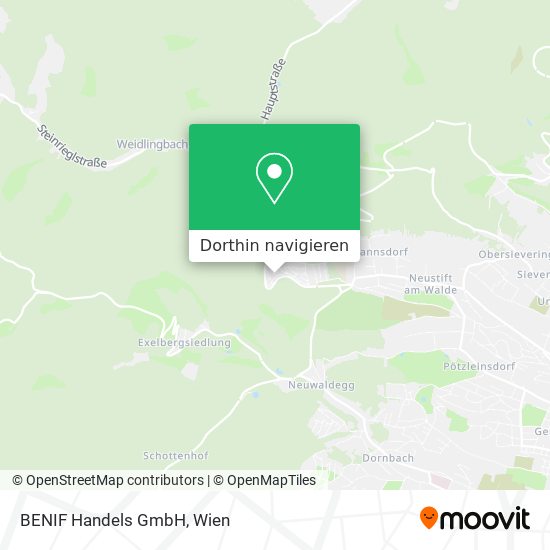 BENIF Handels GmbH Karte