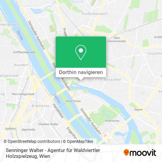 Senninger Walter - Agentur für Waldviertler Holzspielzeug Karte
