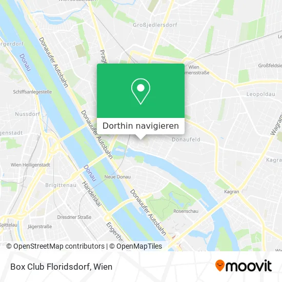 Box Club Floridsdorf Karte