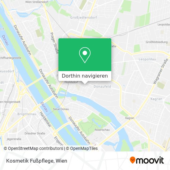 Kosmetik Fußpflege Karte