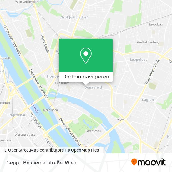 Gepp - Bessemerstraße Karte