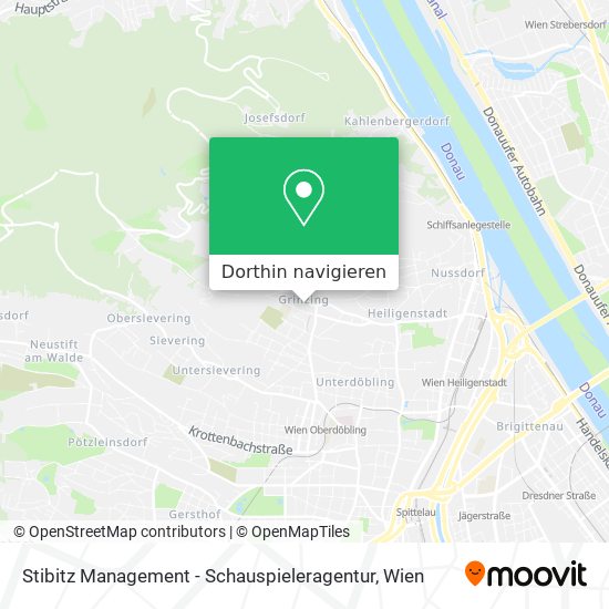 Stibitz Management - Schauspieleragentur Karte