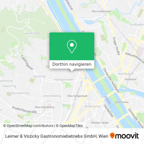 Leimer & Vozicky Gastronomiebetriebs GmbH Karte
