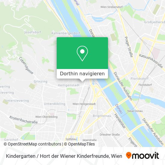 Kindergarten / Hort der Wiener Kinderfreunde Karte