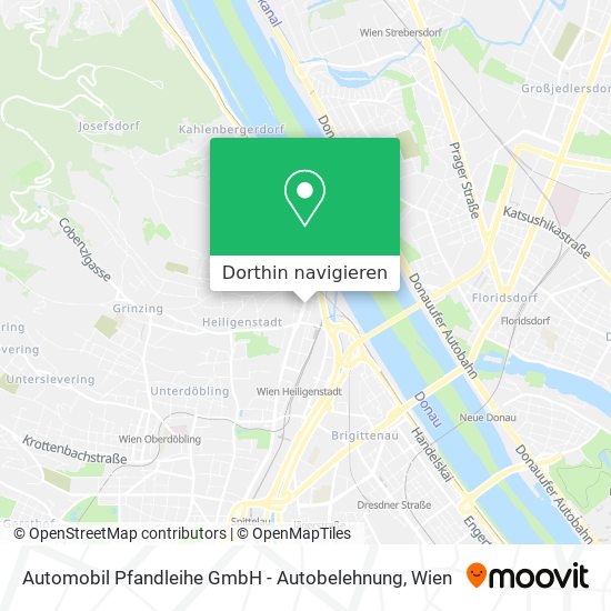 Automobil Pfandleihe GmbH - Autobelehnung Karte