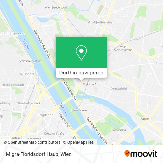 Migra-Floridsdorf.Haup Karte