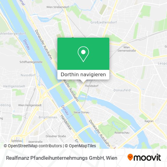 Realfinanz Pfandleihunternehmungs GmbH Karte