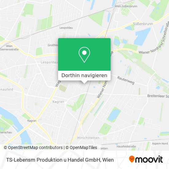 TS-Lebensm Produktion u Handel GmbH Karte