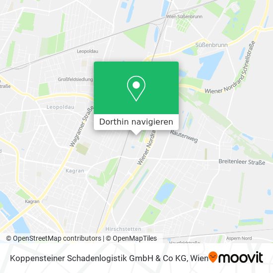 Koppensteiner Schadenlogistik GmbH & Co KG Karte
