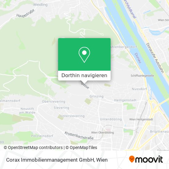 Corax Immobilienmanagement GmbH Karte