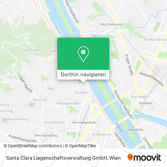 Santa Clara Liegenschaftsverwaltung GmbH Karte