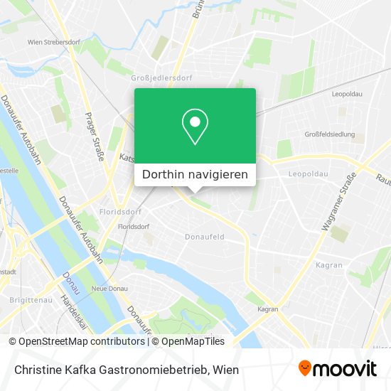 Christine Kafka Gastronomiebetrieb Karte