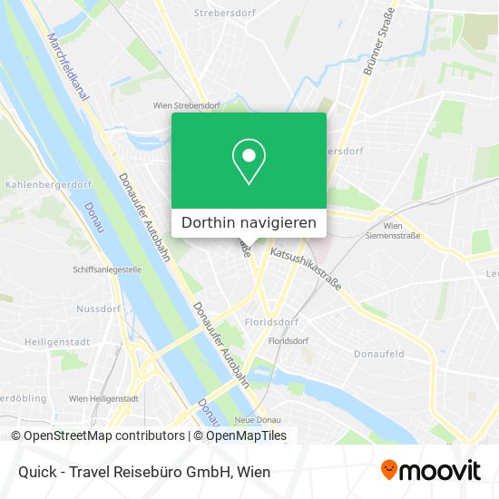 Quick - Travel Reisebüro GmbH Karte