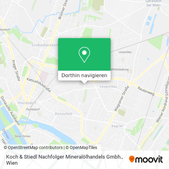 Koch & Stiedl Nachfolger Mineralölhandels Gmbh. Karte