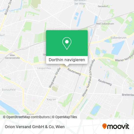 Orion Versand GmbH & Co Karte