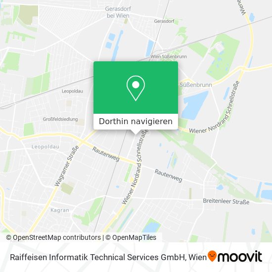 Raiffeisen Informatik Technical Services GmbH Karte