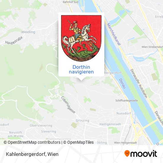 Kahlenbergerdorf Karte