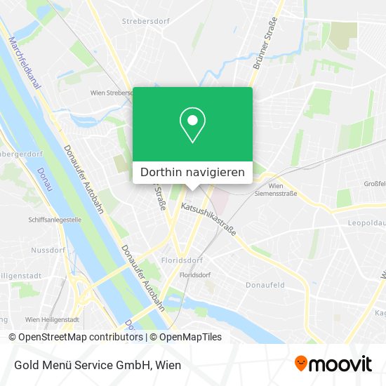 Gold Menü Service GmbH Karte