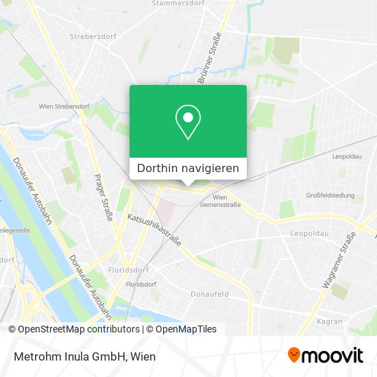 Metrohm Inula GmbH Karte