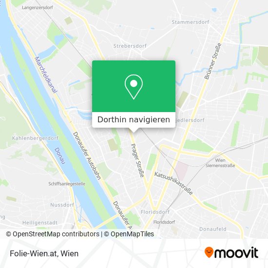 Folie-Wien.at Karte