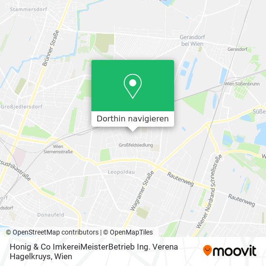 Honig & Co ImkereiMeisterBetrieb Ing. Verena Hagelkruys Karte
