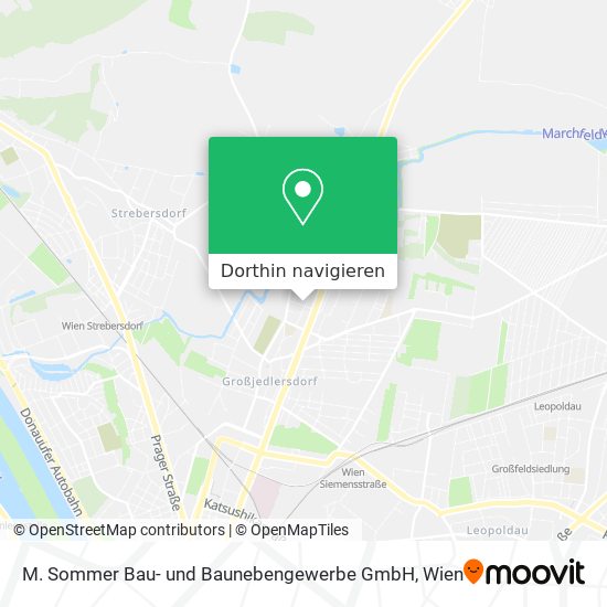 M. Sommer Bau- und Baunebengewerbe GmbH Karte