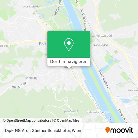 Dipl-ING Arch Günther Schickhofer Karte