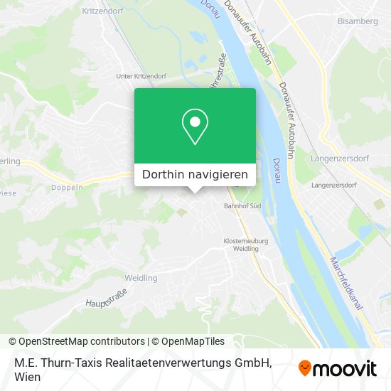 M.E. Thurn-Taxis Realitaetenverwertungs GmbH Karte