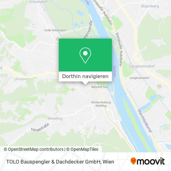 TOLO Bauspengler & Dachdecker GmbH Karte