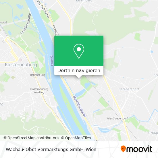 Wachau- Obst Vermarktungs GmbH Karte