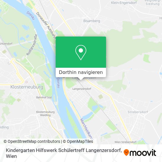 Kindergarten Hilfswerk Schülertreff Langenzersdorf Karte