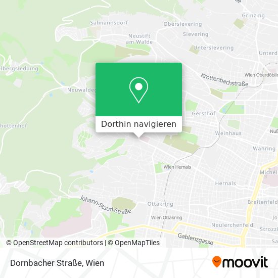 Dornbacher Straße Karte